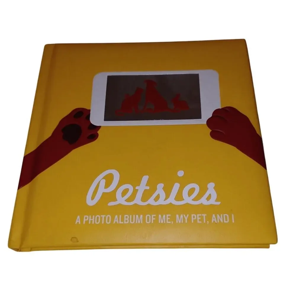 NEW Petsies a Photo Album of Me, My Pet, and I Photo Album Book